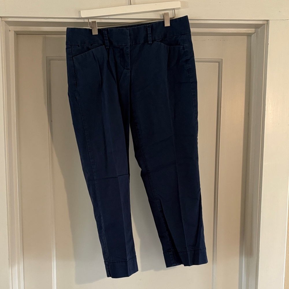 Ann Taylor Loft Navy Ankle Pants